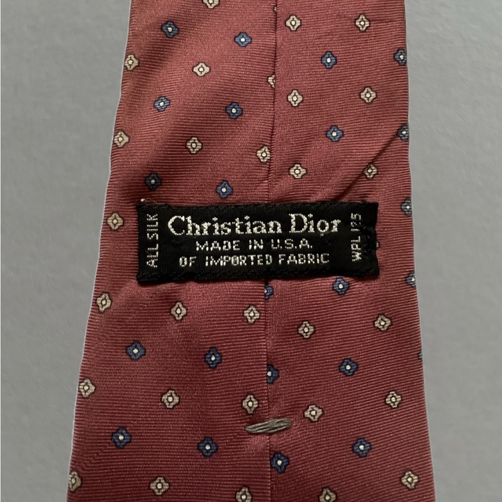 Vintage 90’s Christian Dior 100% Silk Tie